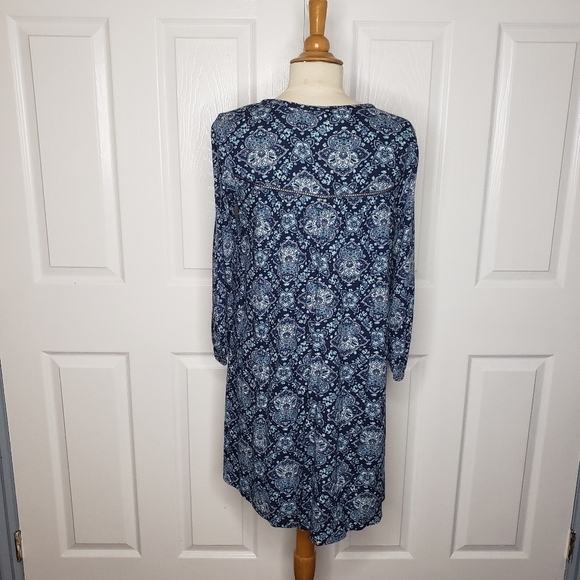 American Eagle Paisley Dress S Cottagecore Grannycore Boho Prairie A Line - Picture 7 of 11